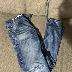 G-Star Men's Dark Blue Skinny Jeans